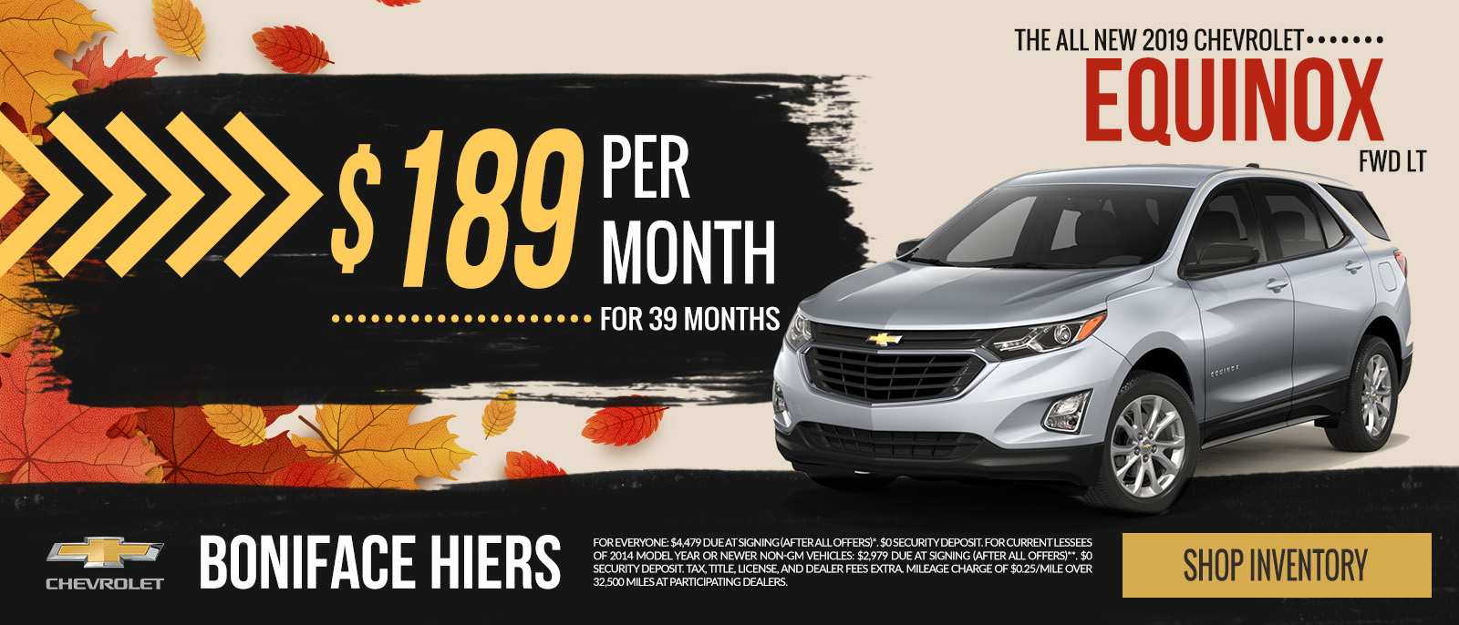 Boniface Hiers Chevrolet Is A Melbourne Chevrolet Dealer